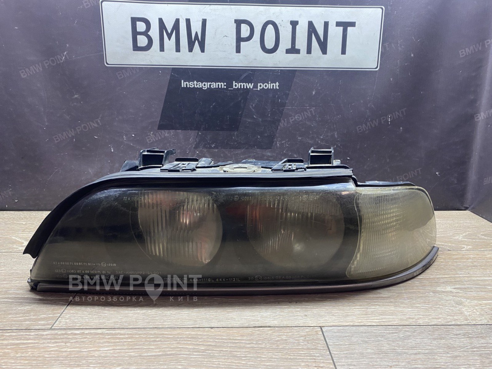 Фара BMW E39 ліва дорестайл 